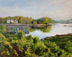 Spring Morning on the Kennebunk