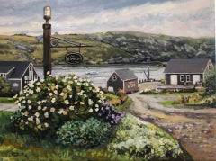 Rainy Day On Monhegan