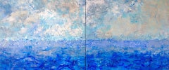 Sea and Sky #4 Diptych