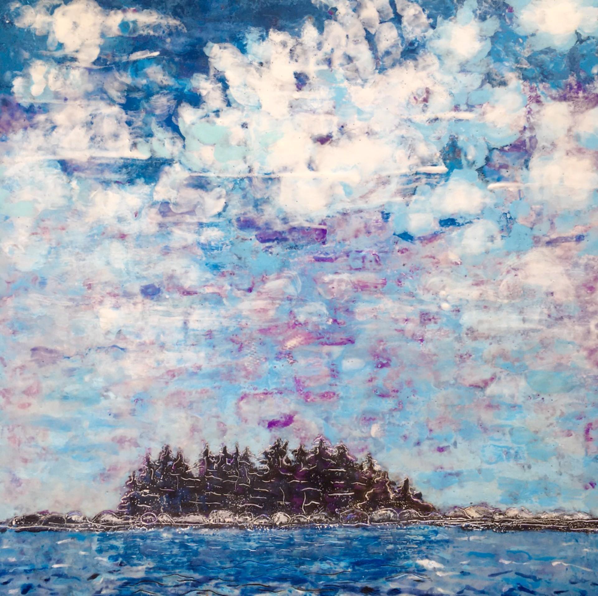 Series Island and Ocean: Großer Himmel – Art von Willa Vennema