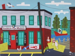 Marché des poissons du port