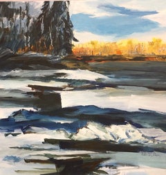 Winter Light, Frozen River I