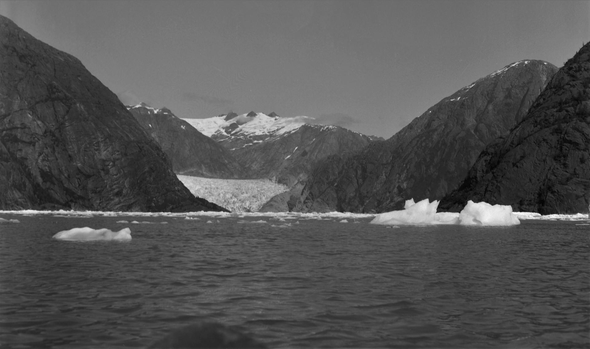 Le Conte Glacier, Alaska - Art by William Crosby