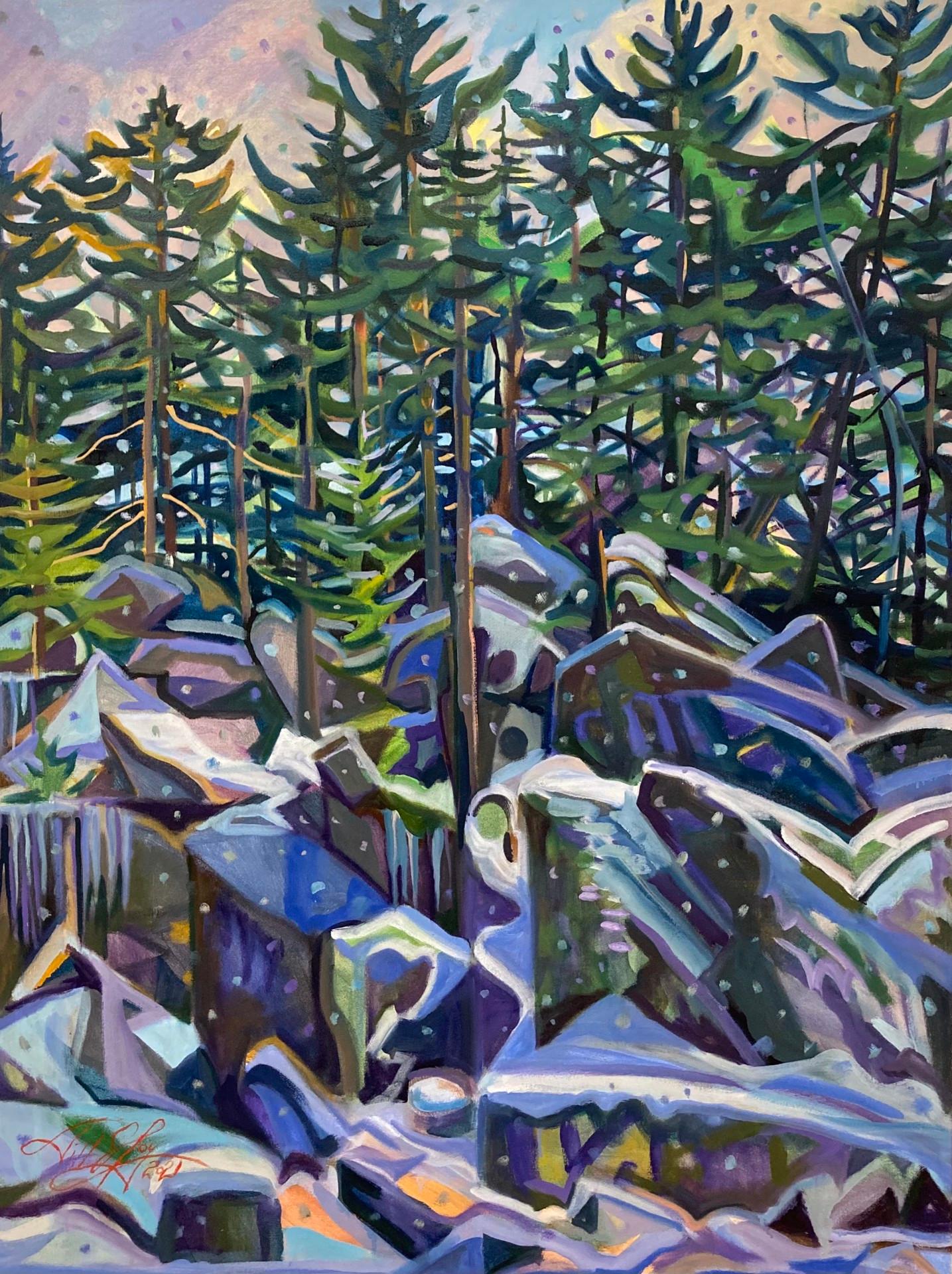 Quarry Quiet - Art by Jill Hoy