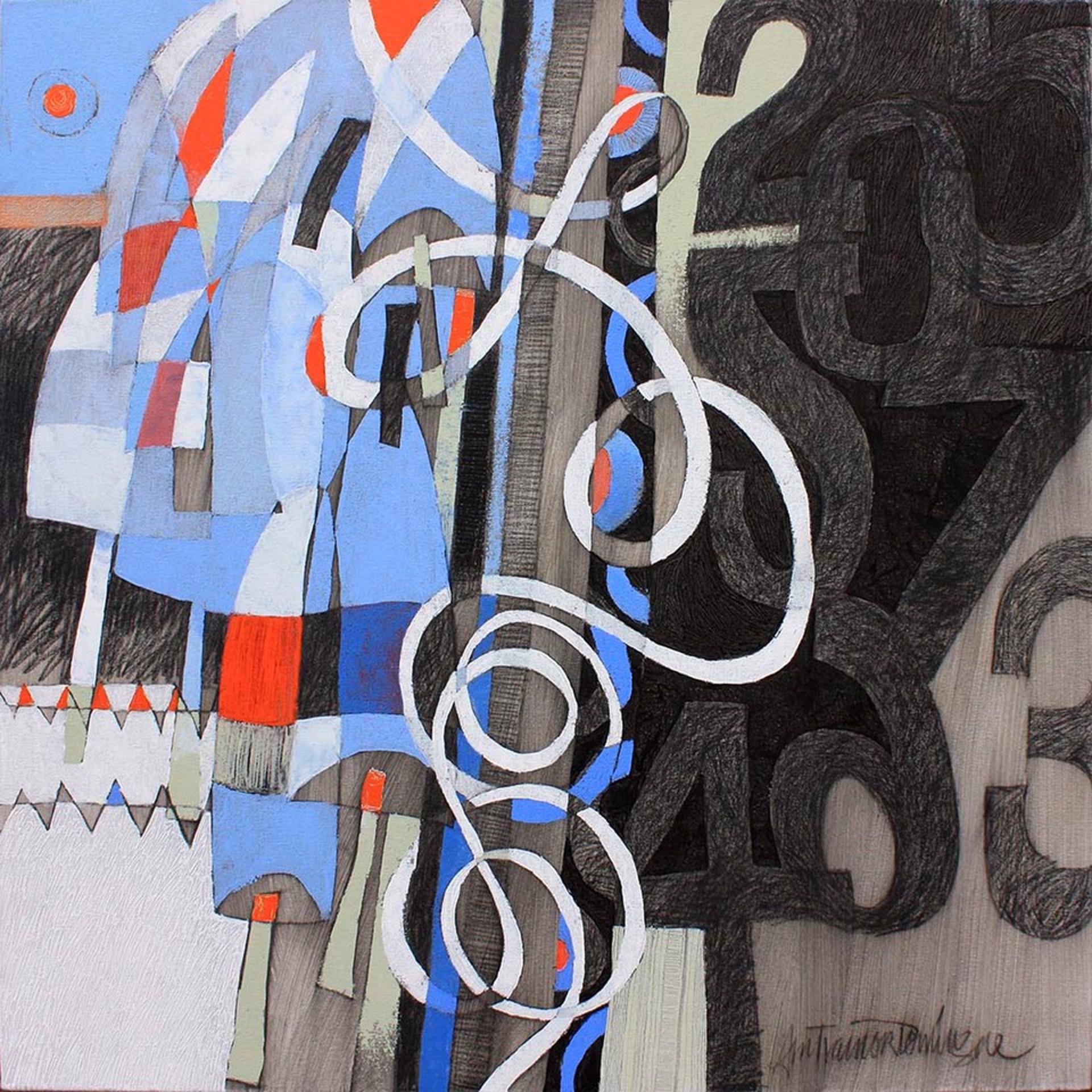 Working on the Water - Art by Ann Trainor Domingue