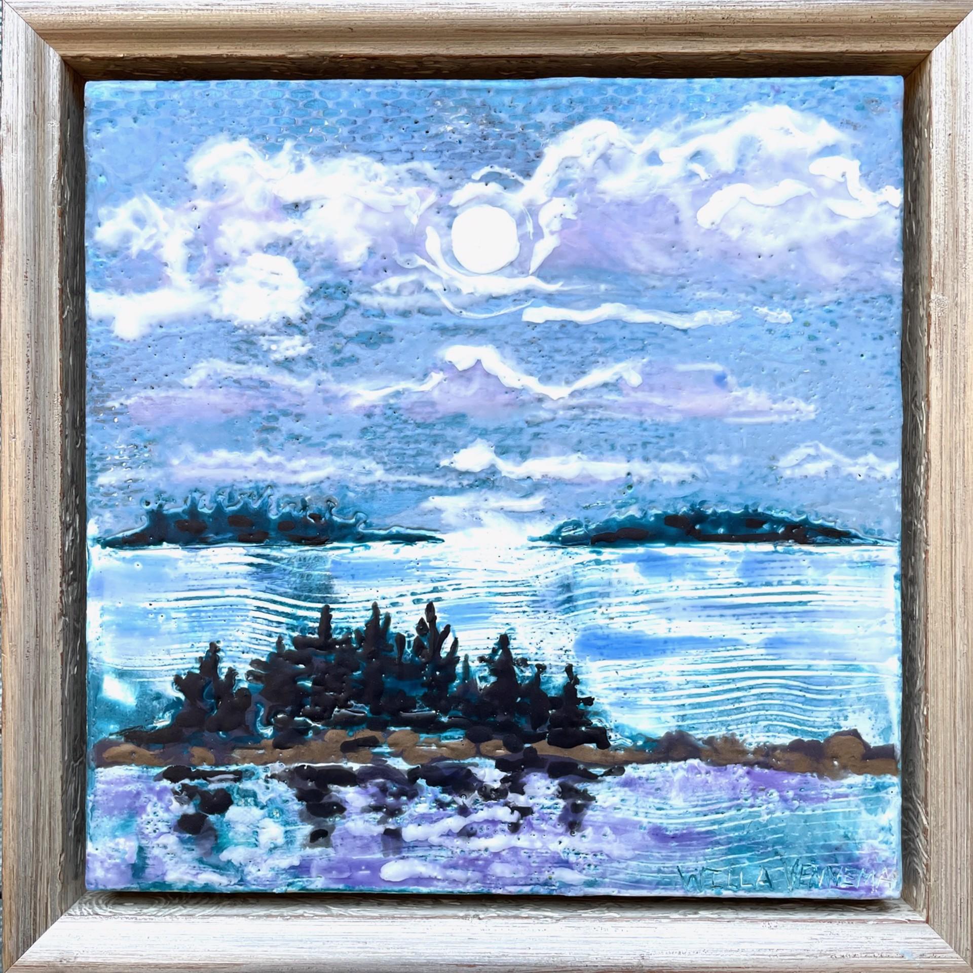 Islands and Ocean Series: Full Moon, 2021
