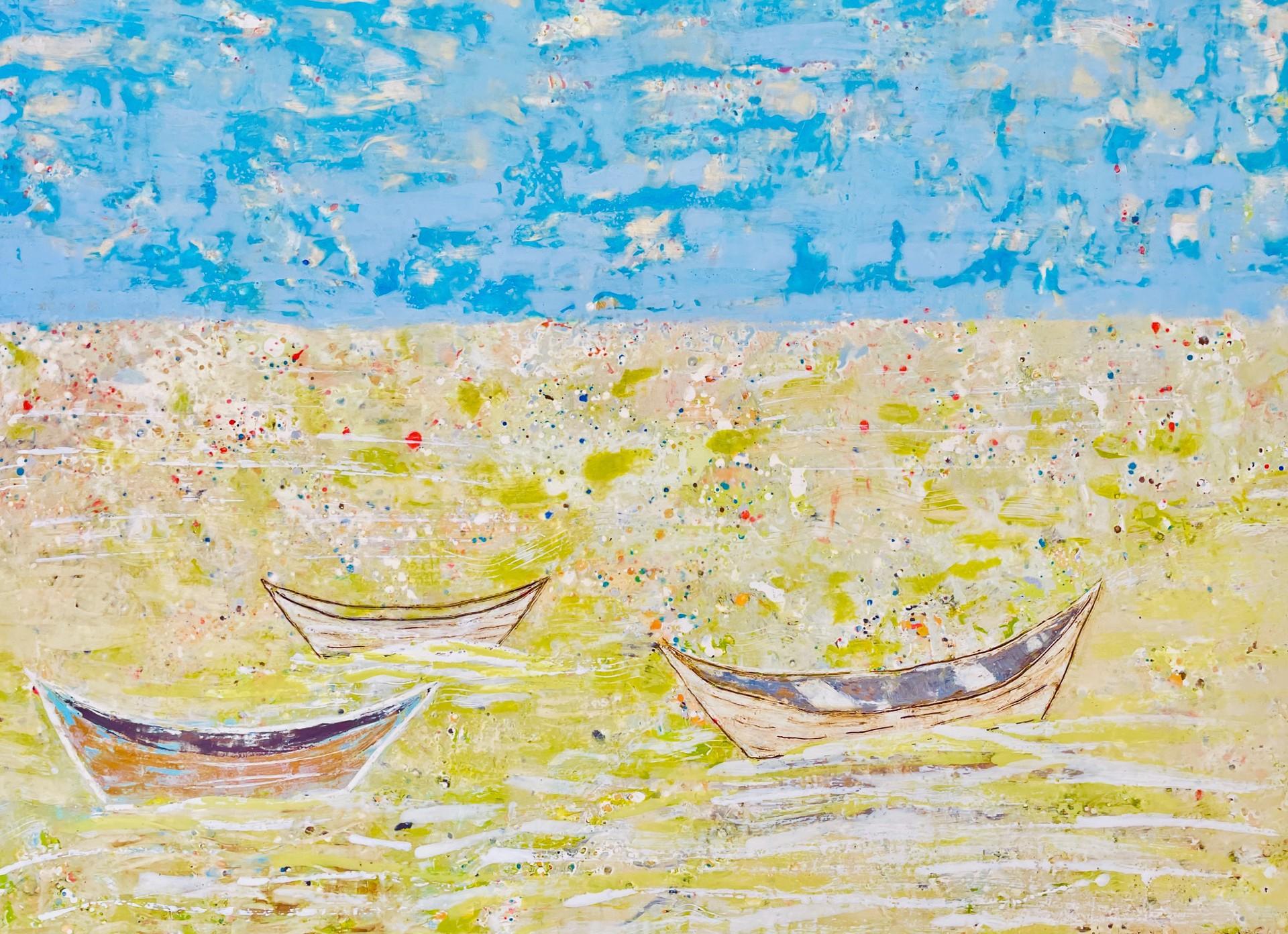 Série de bateaux : Printemps - Art de Willa Vennema