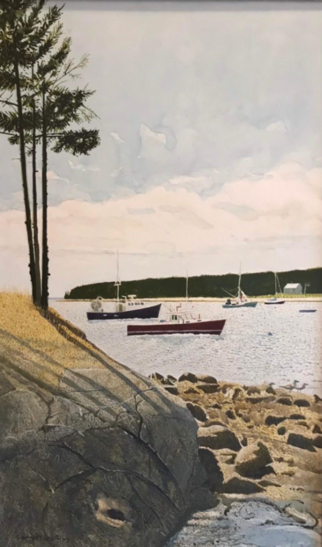 Working Port - Art by Gary Akers