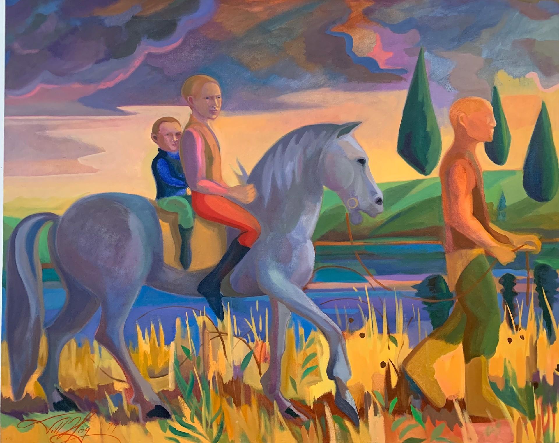 The Walk - Art by Jill Hoy