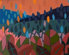 Abstracted Leaves and Mountains