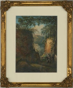 Mid 19th Century Watercolour - Italian Duke