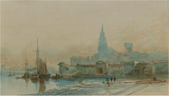 After Paul Marny (1829-1914) - Late 19th Century Watercolour, Venetian Scene