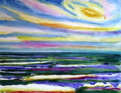 El Espíritu del Mar Báltico 1, Pintura, Acuarela sobre papel de acuarela