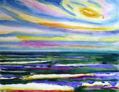 « The Spirit of the Baltic Sea 1 », peinture, aquarelle sur papier aquarelle