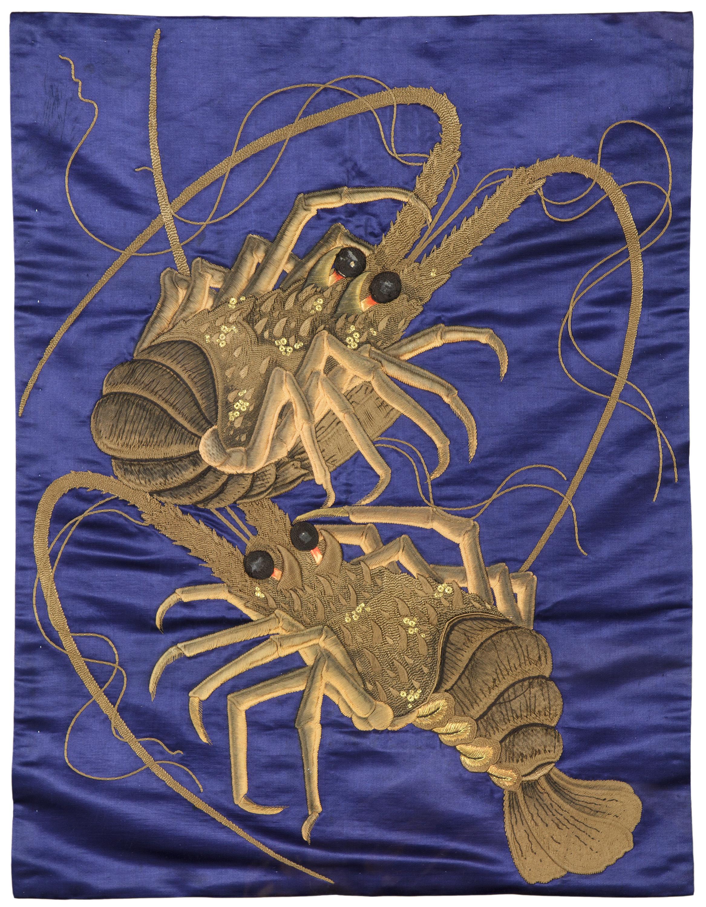 Fukusa, Pair of Lobsters