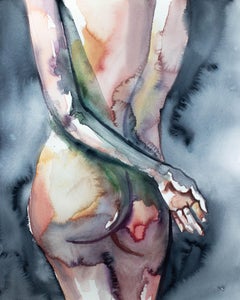 Body No. 1, Painting, Watercolor on Watercolor Paper