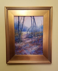 Eastbound Trail, Drawing, Pastels on Pastel Sandpaper