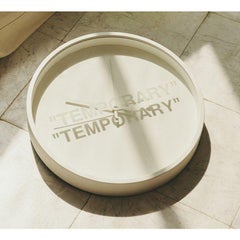 “TEMPORARY” wall clock