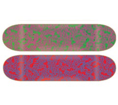 Untitled (skateboard set of 2)