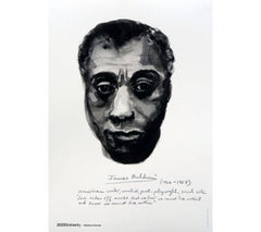 James Baldwin (from the series Great Men) limited time release poster