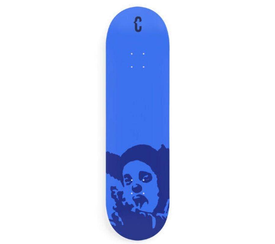 Manifesto Dub Deck Blue - Art by Banksy