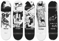 Ads Series skateboards set of 5