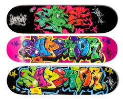 Superior Set of 3 skateboard decks
