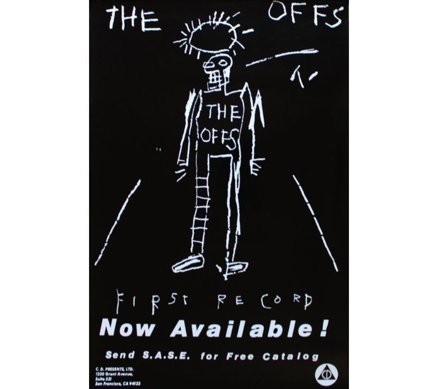 The Offs poster - Art by Jean-Michel Basquiat