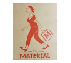 Material Logo Poster