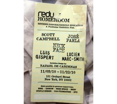 Blue (limited edition of 50, stretched and framed canvas tote bag), 2010