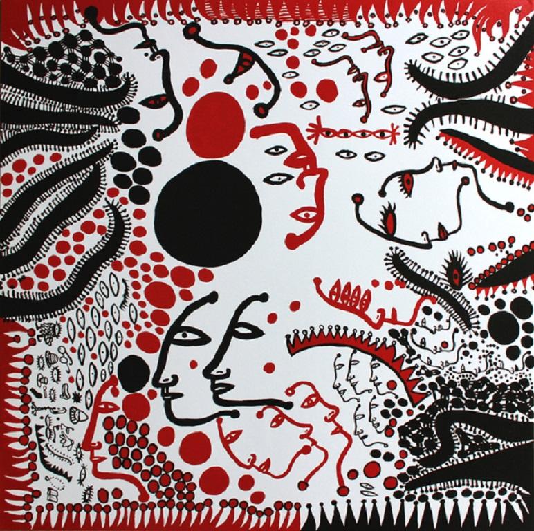I Want to Sing My Heart in Praise of People - Art by Yayoi Kusama
