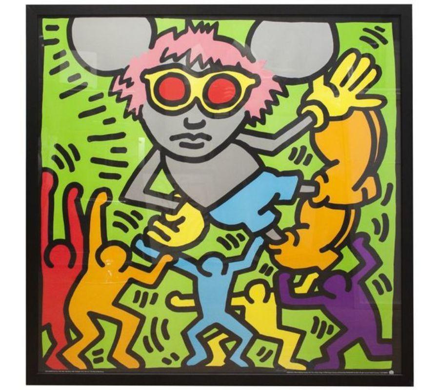Andy Mouse - Art by Keith Haring