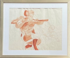 "Figures, " Melecio Galvan, Modern Mexican Anti-War Artist, Social Justice