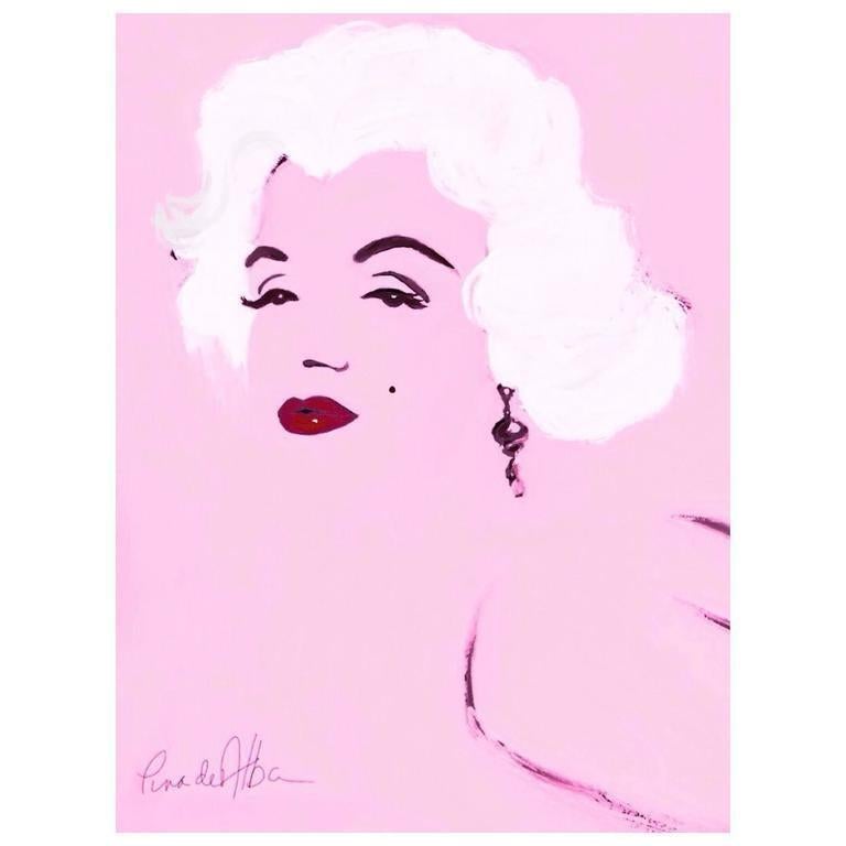 Arthur Pina de Alba Figurative Art – Marilyn