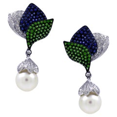 22.58 cts of Pearl Drop Earrings