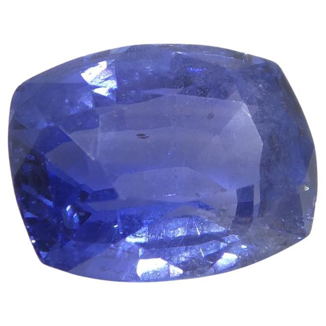 2.25ct Cushion Blue Sapphire GIA Certified Madagascar Unheated In New Condition For Sale In Toronto, Ontario