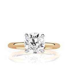 2.25ct Old European Cut Diamond Engagement Ring
