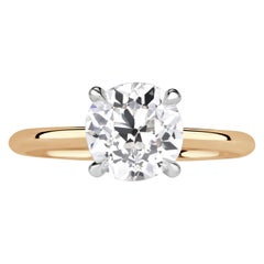 2.25ct Old European Cut Diamond Engagement Ring
