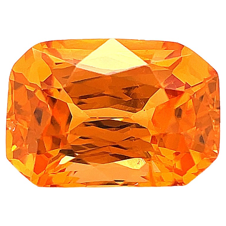 Mandarin Garnet Gemstone Spessartite Garnet Value Carat