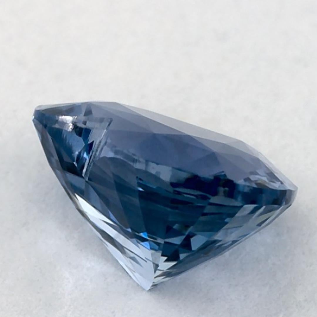 2.26 Ct Blue Sapphire Heart Loose Gemstone (pierre précieuse en vrac) Neuf - En vente à Fort Lee, NJ