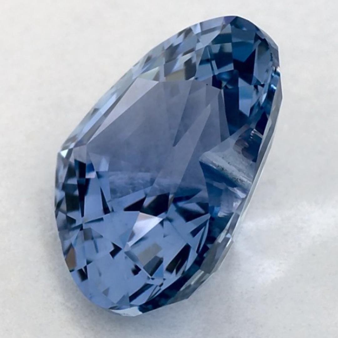 2.26 Ct Blue Sapphire Heart Loose Gemstone (pierre précieuse en vrac) Pour femmes en vente
