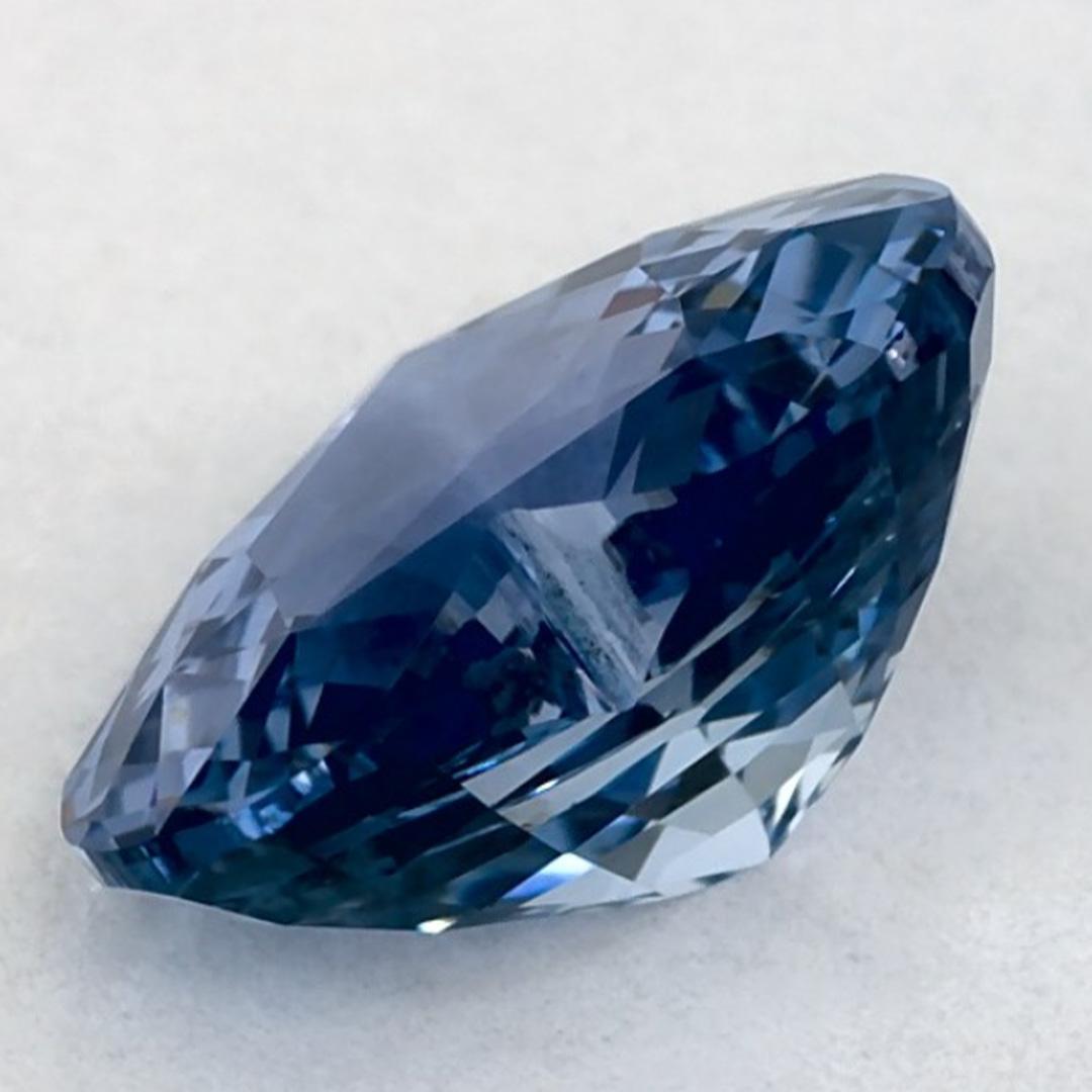 2.26 Ct Blue Sapphire Heart Loose Gemstone (pierre précieuse en vrac) en vente 3