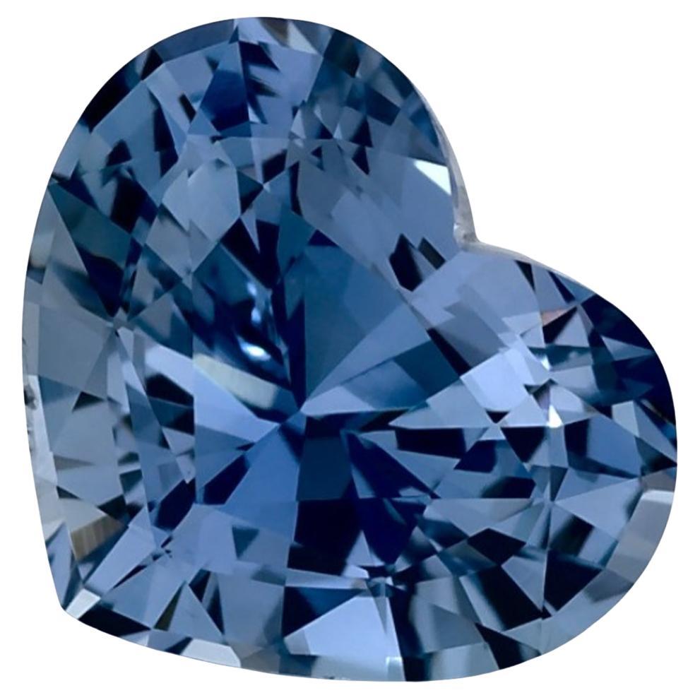2.26 Ct Blue Sapphire Heart Loose Gemstone (pierre précieuse en vrac)