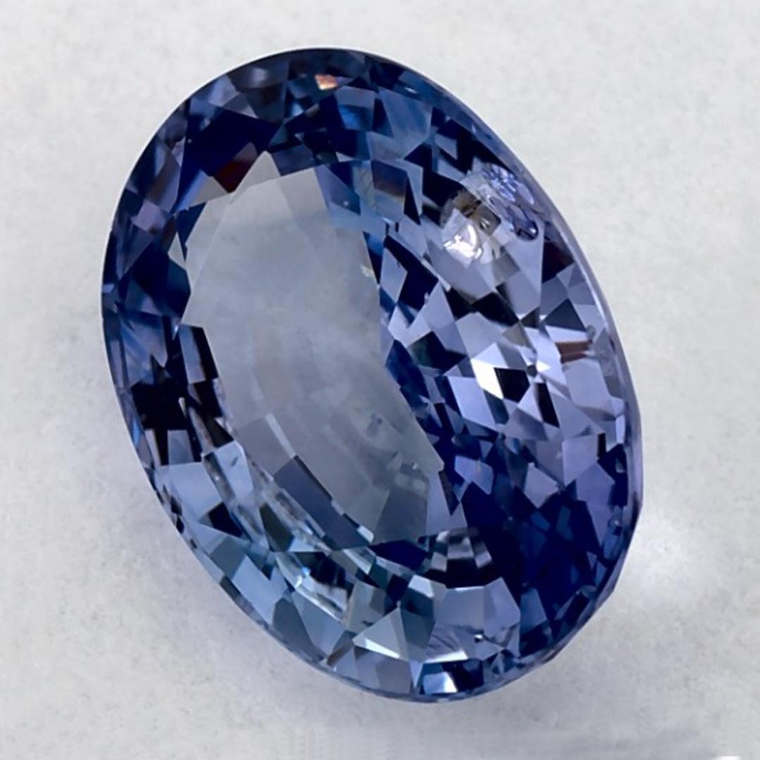 Oval Cut 2.26 Ct Blue Sapphire Oval Loose Gemstone For Sale