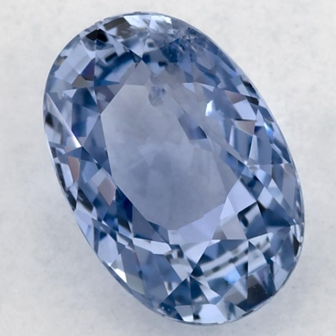 2.26 Karat Blauer Saphir Oval Loser Edelstein (Ovalschliff) im Angebot