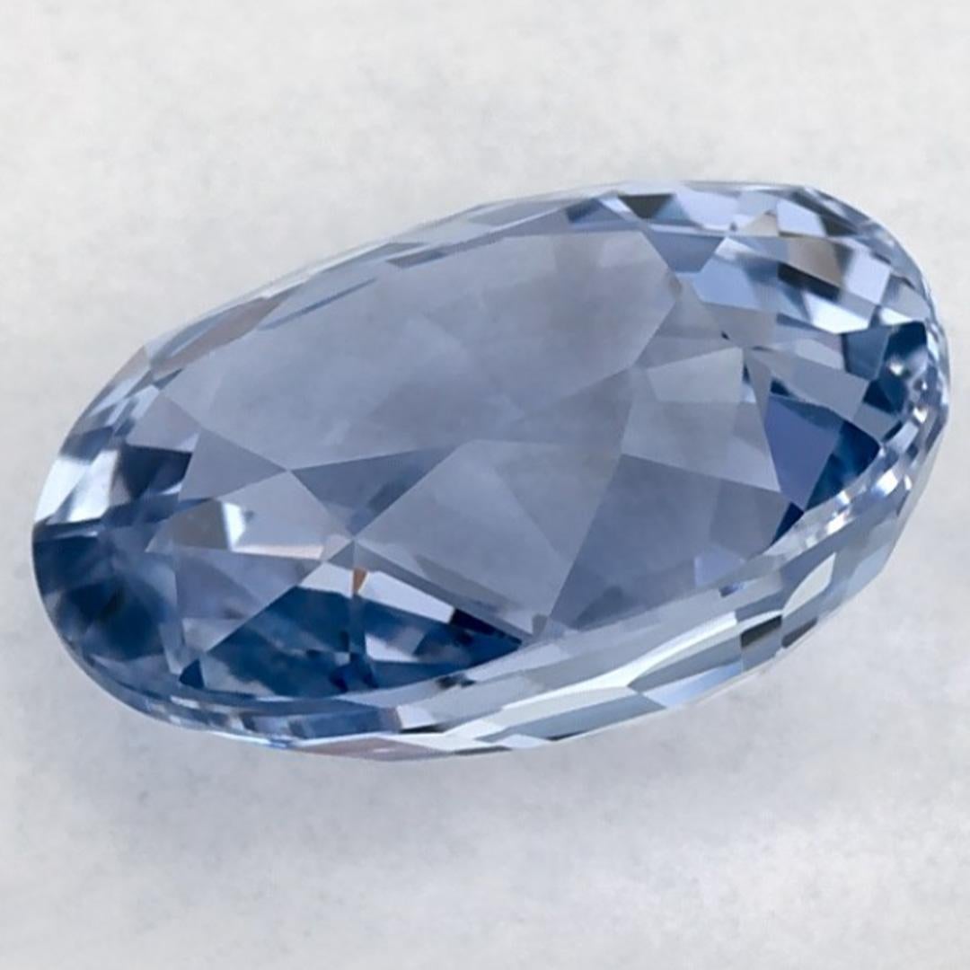 2.26 Karat Blauer Saphir Oval Loser Edelstein im Zustand „Neu“ im Angebot in Fort Lee, NJ