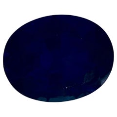 2.26 Ct Blue Sapphire Oval Loose Gemstone