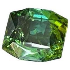 22.63ct Natural Untreated Rectangle Radiant Cut Mint Green Tourmaline