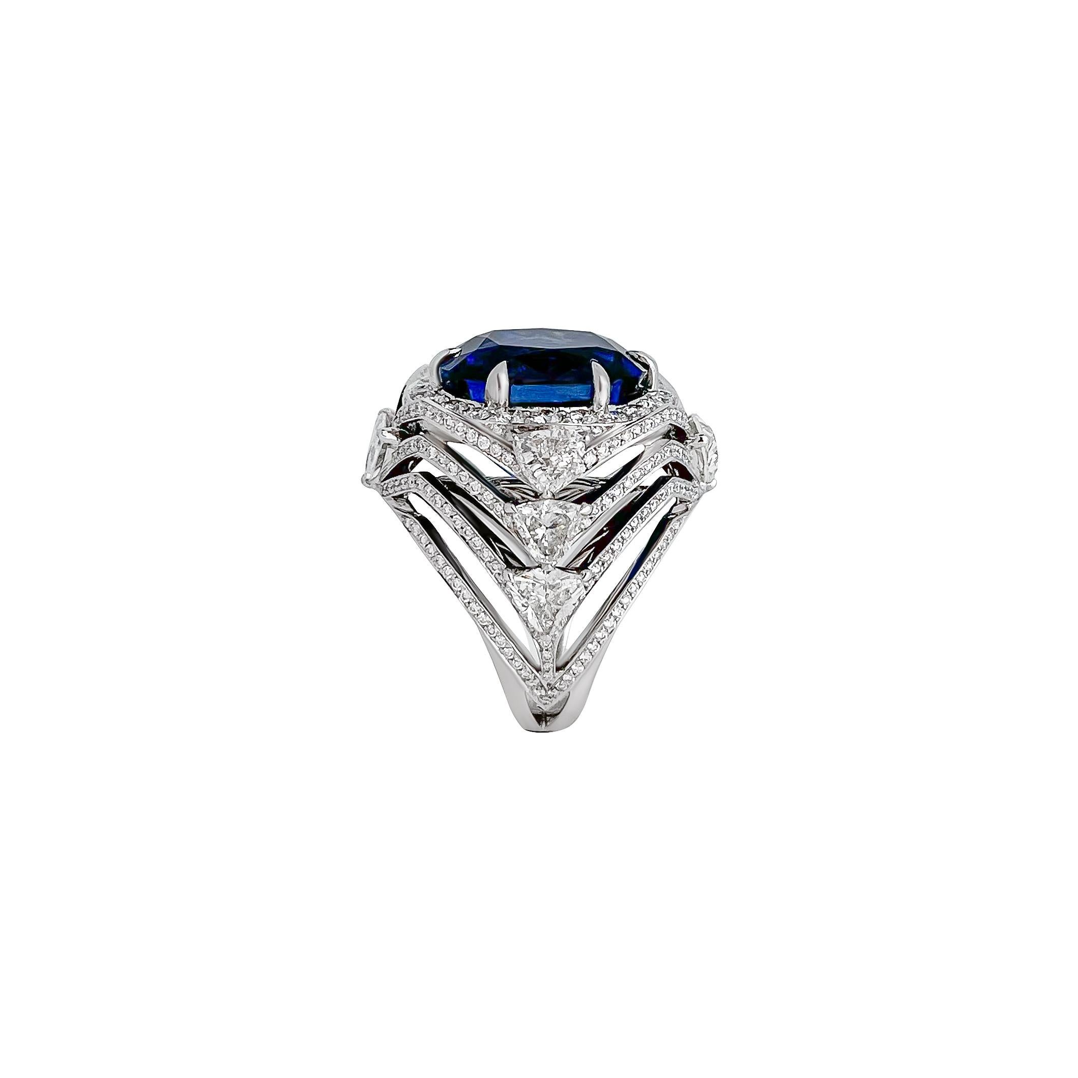 5ct sapphire ring