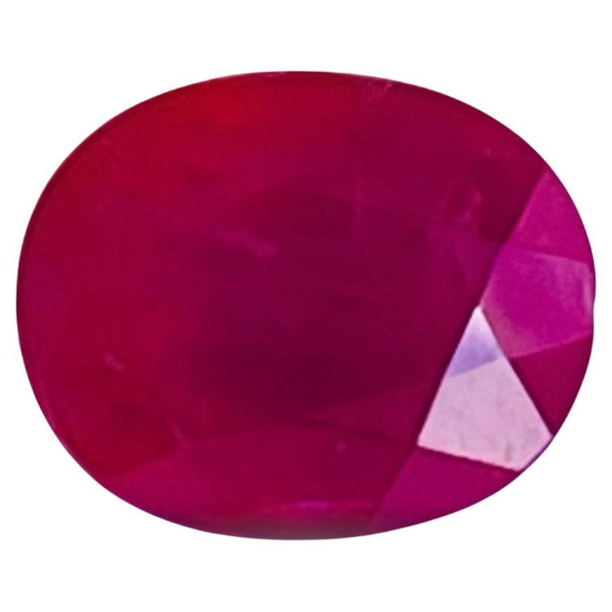 2,26ct AIGS Zertifikat Natürlicher Rubin Unerhitzt Burma Taubenblut Farbe